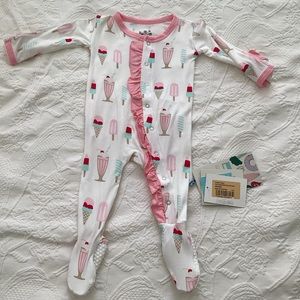 Kickee Pants Ruffled Footie